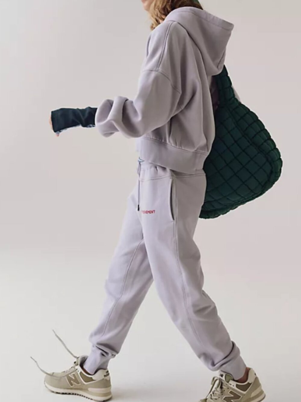 BNWOT Free People Movement Undefeated Set - Size Small - Grey - Retail $189